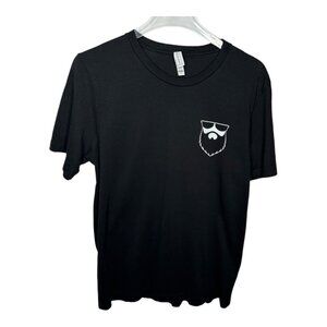 No Shave Life Black T-Shirt Size Large